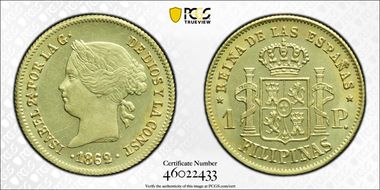 1862/1 Peso MS62