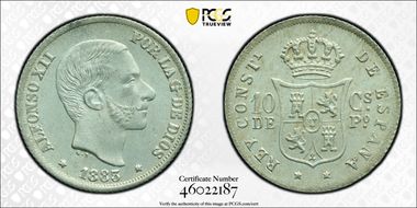 1883 10C MS65