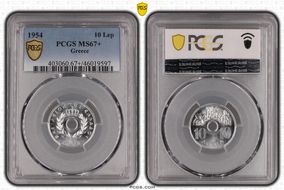 1954 10 Lep MS67+