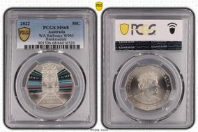 2022 50C WA W945 Banksiadale Australian Rail Heritage MS68