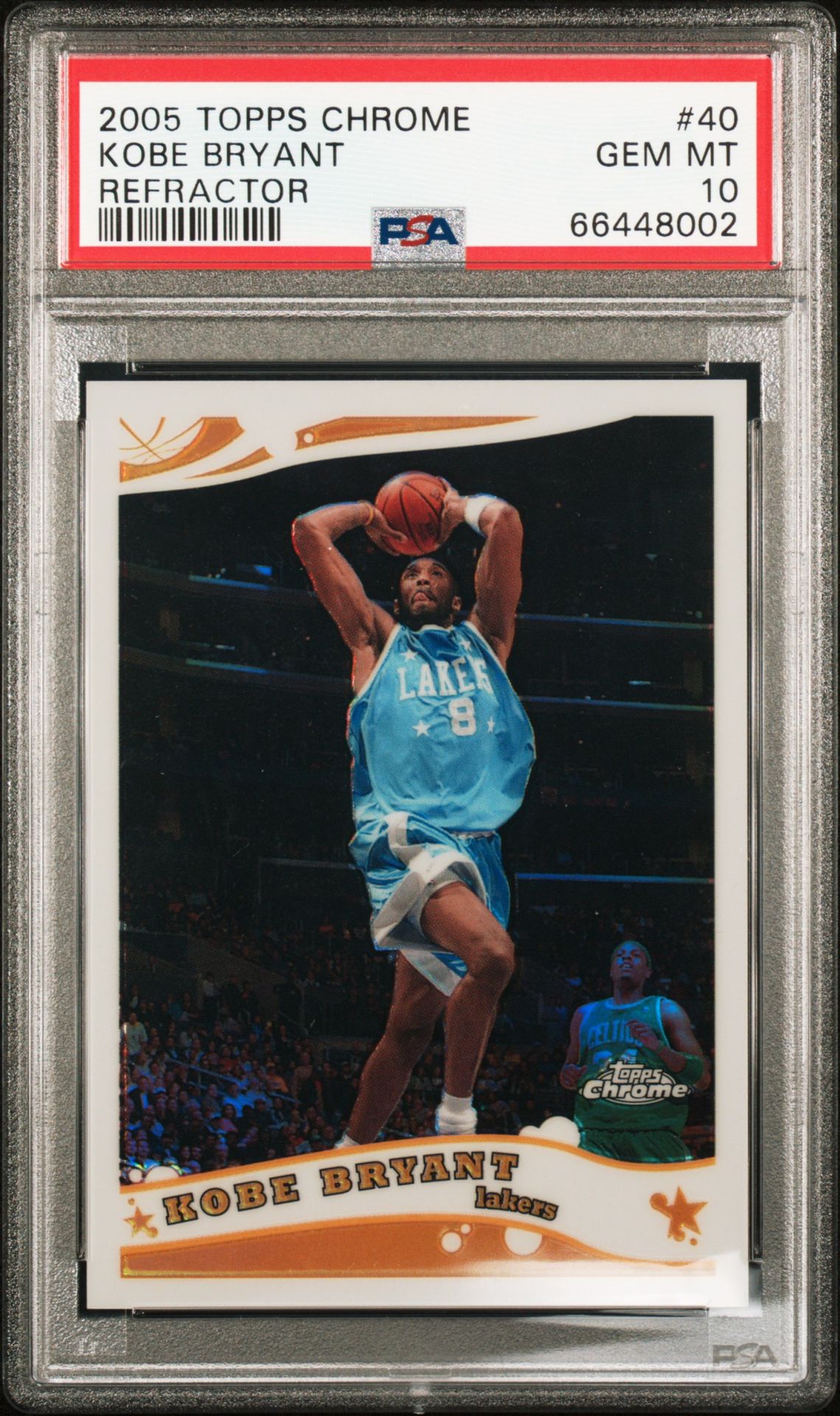 2005 Topps TOPPS CHROME Refractor #40 Kobe Bryant front