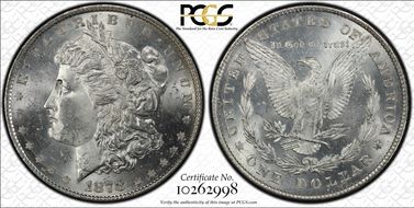 1878 8TF $1 VAM 22 Polished LIB MS64