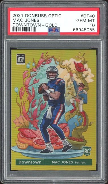 2021 Donruss Downtown #DT-40 Mac Jones Rookie Card- PSA GEM MT 10 on  Goldin Auctions