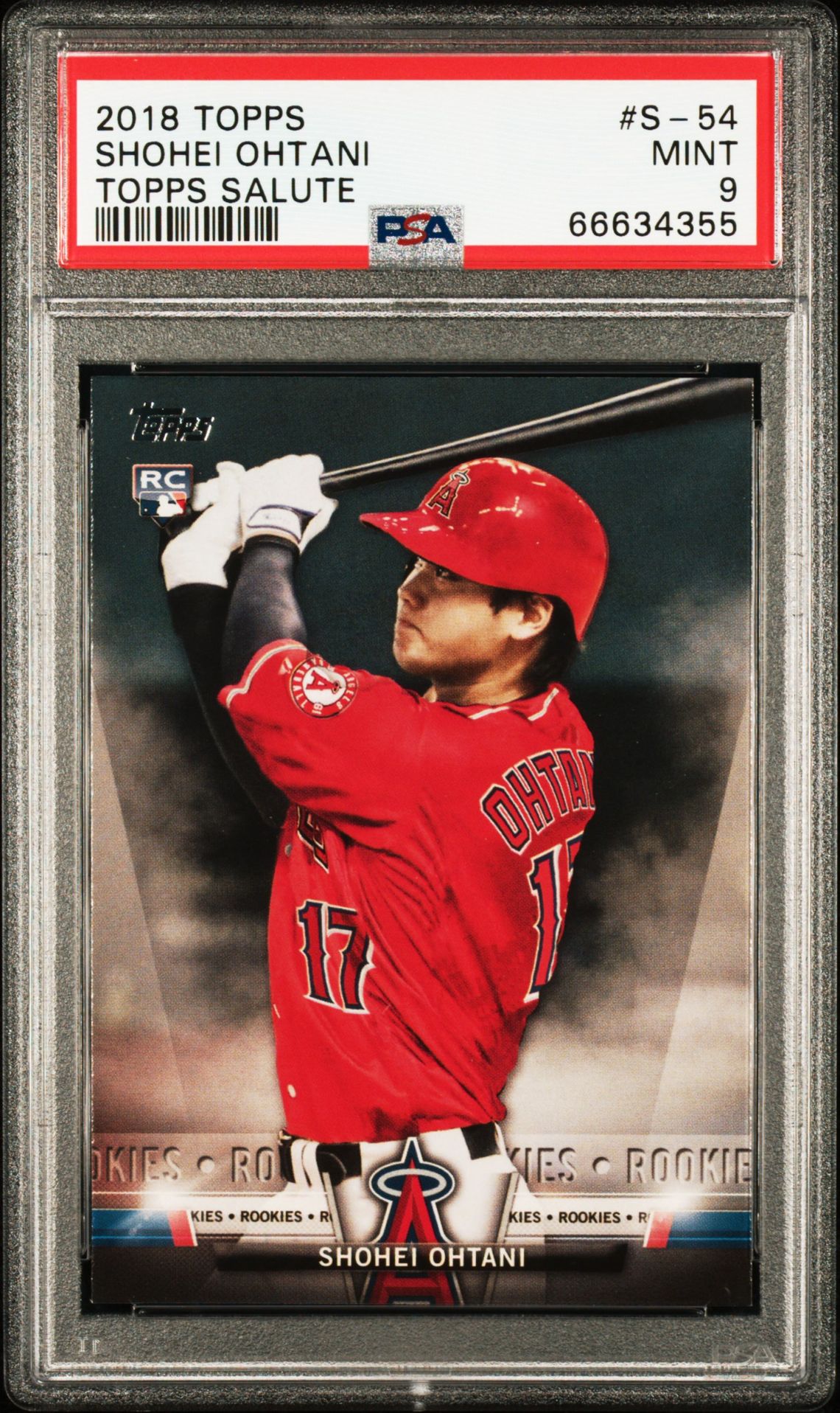2018 Topps TOPPS TOPPS SALUTE #S-54 Shohei Ohtani front