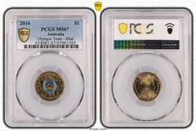 2016 $2 Olympic Team - Blue MS67