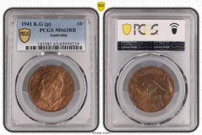 1941 K.G (p)  1D MS63RB