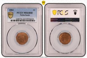 1884 1C MS64RB