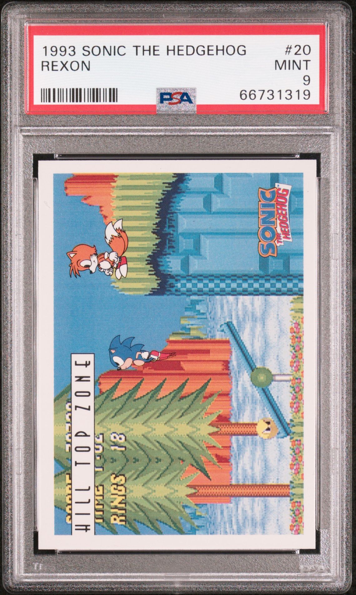 1993 SONIC THE HEDGEHOG #20 Rexon front