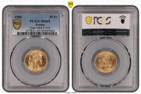 1906 20 Fr Gad-1064 F-534 MS65