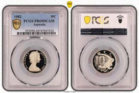1982 10C PR69DCAM