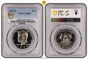 1972-S 50C PR69