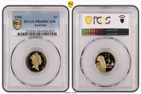 1996 $2 PR69DCAM