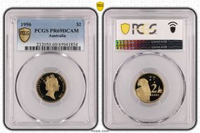 1996 $2 PR69DCAM