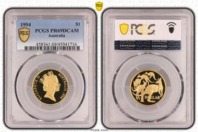 1994 $1 PR69DCAM