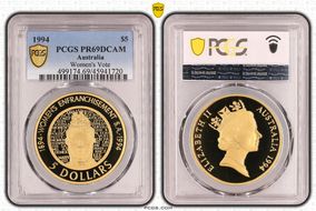 1994 $5 Women's Vote PR69DCAM