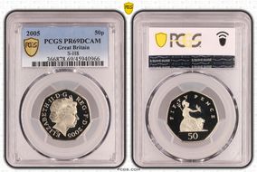 2005 50p S-H8 PR69DCAM