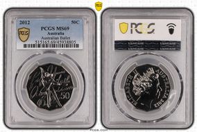 2012 50C Australian Ballet MS69