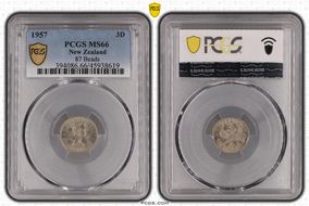 1957 3D 87 Beads MS66