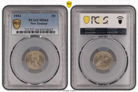 1954 6D MS64