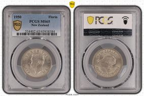 1950 Florin KM-18 MS65