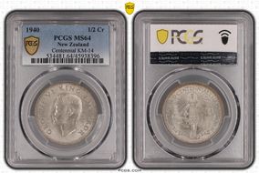 1940 1/2 Cr Centennial KM-14 MS64