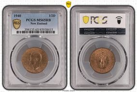 1940 1/2D MS65RB