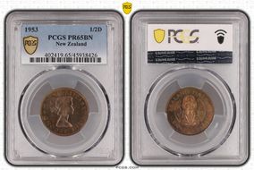 1953 1/2D PR65BN