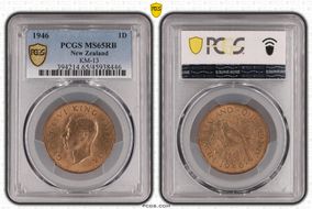 1946 1D MS65RB