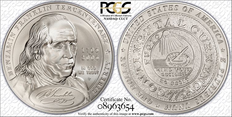 Cert 08963654 - Coin Image