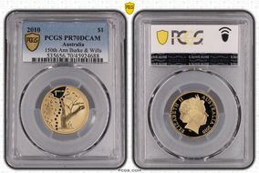 2010 $1 150th Ann Burke & Wills PR70DCAM