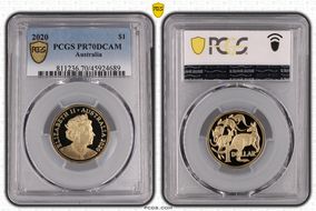 2020 $1 PR70DCAM