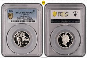 1993 $1 Landcare Ag Segmented Reeding PR69DCAM