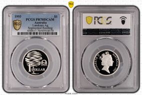 1993 $1 Landcare Ag Segmented Reeding PR70DCAM