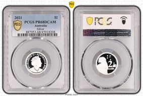 2021 $2 Ag PR68DCAM