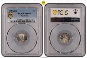 1957(m) 3D MS66