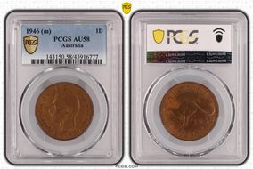 1946 (m) 1D KM-36 AU58BN
