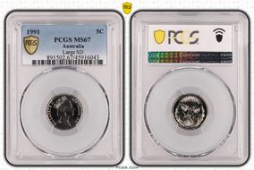 1991 5C Large SD MS67