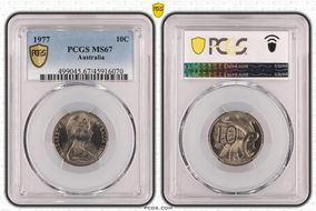 1977 10C MS67