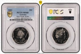 2001 20C New South Wales MS68