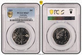 2001 20C Queensland MS67