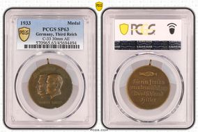 1933 Medal C-33 30mm AE SP63