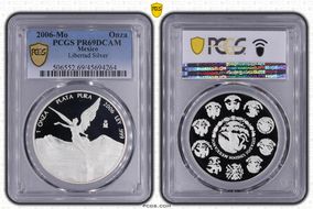2006-Mo Onza Libertad Ag PR69DCAM