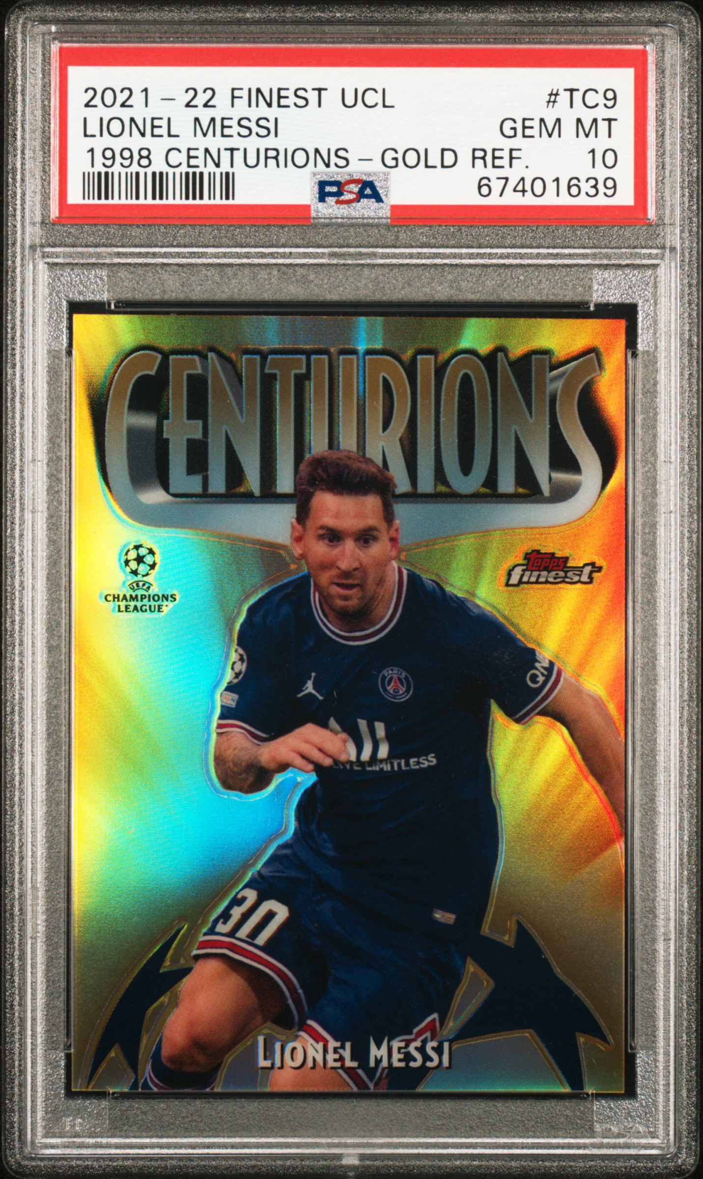 2022 My Top 10: Soccer Cards Showcase Image Gallery: Messi 💣