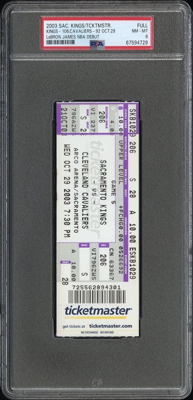 PSA 8 cert 67594729