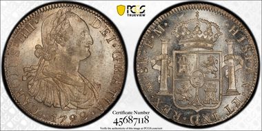 1792-Mo FM 8 R Yon-M8-92 Calico-954 MS64