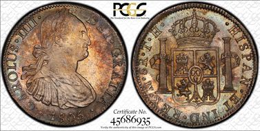 1805-Mo TH 8 R Calico-983 Yon-M8-105 MS64