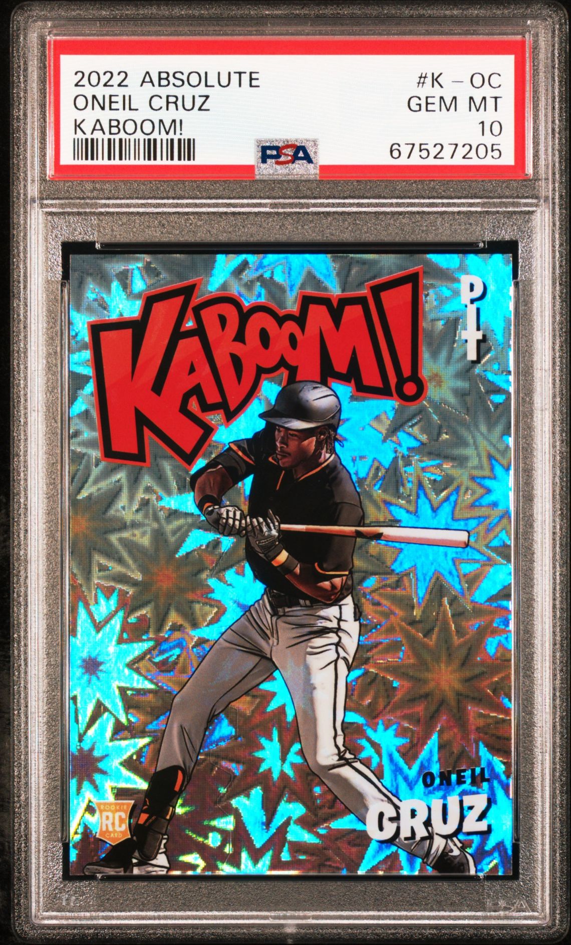 2022 Panini PANINI ABSOLUTE KABOOM! #K-OC Oneil Cruz front