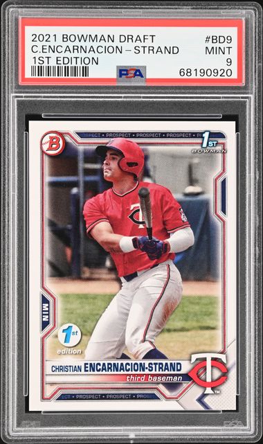 Christian Encarnacion-Strand 2021 Bowman Draft Sapphire Edition