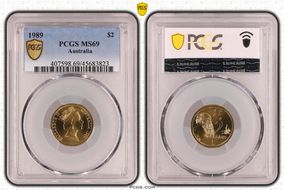 1989 $2 MS69