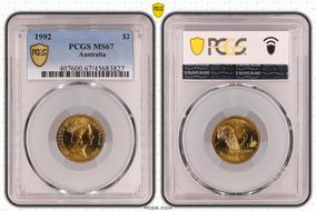 1992 $2 MS67